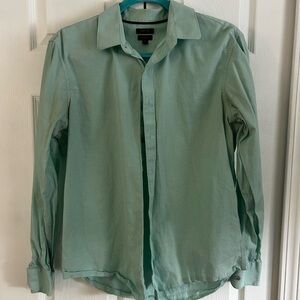 Apt. 9 Light Green Slim Fit Shirt